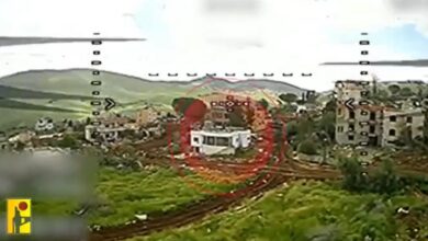بالفيديو | استهداف المقاومة لنقطة تموضع تابعة لجيش العدو الإسرائيلي في بلدة الطيبة بمحلّقة انقضاضية