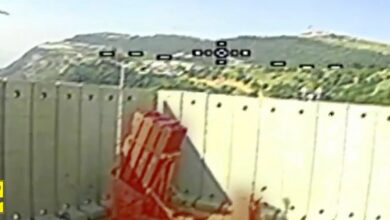 بالفيديو | المقاومة استهدفت منصتيّ قبة حديدية للعدو بثكنة راميم بمحلّقتي “أبابيل”