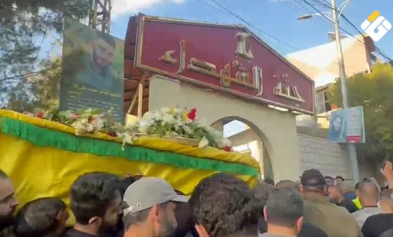تشييع الشهيد المهندس علي سعد حمود في نحلة إلى مثواه الأخير في بعلبك