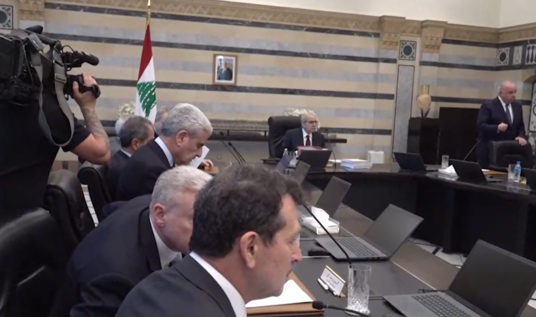 تقرير مصور | الاعتداءات الصهيونية المتواصلة تتصدر جلسة الحكومة في السراي