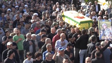 تقرير مصور | تشييع حاشد للشهيد هادي مرتضى في الهرمل وتجديد العهد على نهج المقاومة