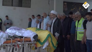 تقرير مصور | تشييع شهداء مجزرة رومين من عائلة مكي في موكب مهيب