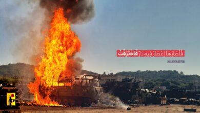 الإعلام الحربي ينشر.. {فَأَصَابَهَا إِعْصَارٌ فِيهِ نَارٌ فَاحْتَرَقَتْ} – (البقرة – 266)