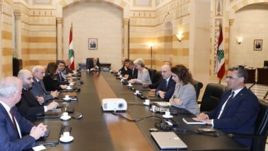 الاجتماع الوزاري في السراي تناول المفاوضات والنازحين