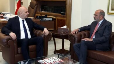 الرئيس عون يبحث مع ريزا إطلاق نداء أممي عاجل لدعم النازحين والمتضررين