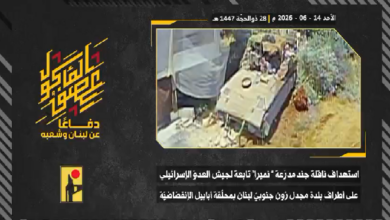الشيخ يزبك في بعلبك: الدعوة لانسحاب العدو وعودة الأهالي وحوار داخلي