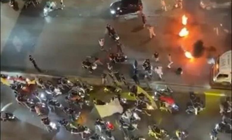 لبنان | احتجاجات في بيروت والضاحية الجنوبية رفضًا للاتفاق الإطاري بين لبنان وكيان العدو