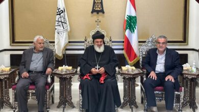وفد من حزب الله يزور البطريرك مار إغناطيوس أفرام الثاني