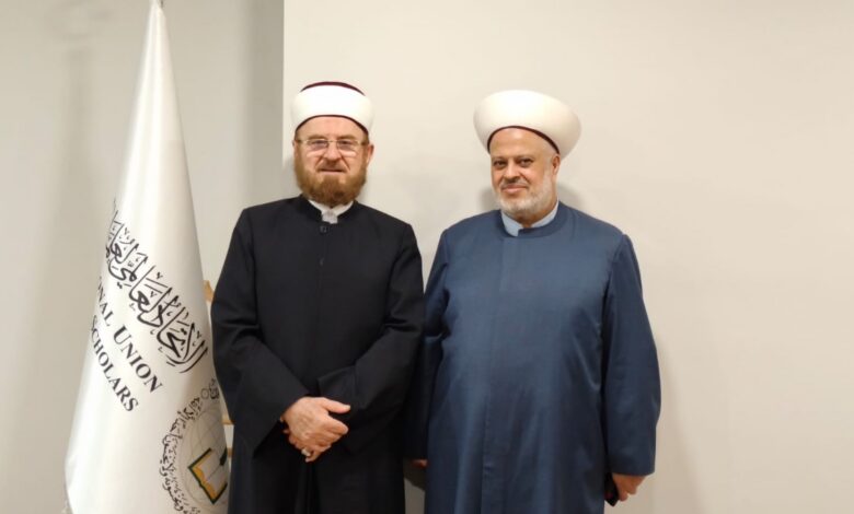 الشيخ الجعيد التقى رئيس “الاتحاد العالمي لعلماء المسلمين” في إسطنبول