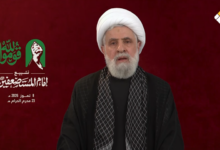 الشيخ نعيم قاسم: السيد الشهيد علي الخامنئي كان سندًا للمقاومة وسنكمل المسيرة مع الولي السيد مجتبى الخامنئي