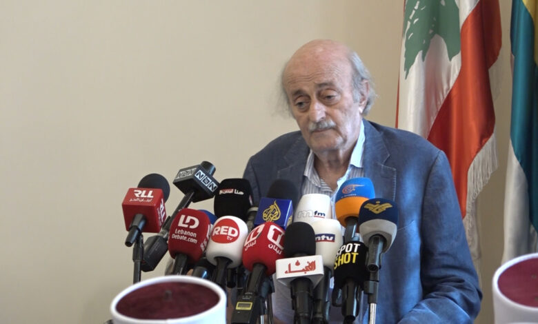تقرير مصور | جنبلاط يهاجم اتفاق الإطار ويصفه بالأحادي الجانب