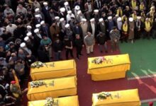 حزب الله وجماهير المقاومة يشيّعون ثلة من شهداء المقاومة الإسلامية في بلدة مجدل سلم
