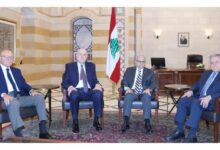 رئيس الحكومة استقبل ميقاتي والسنيورة وتمام سلام وعرض معهم الاوضاع العامة
