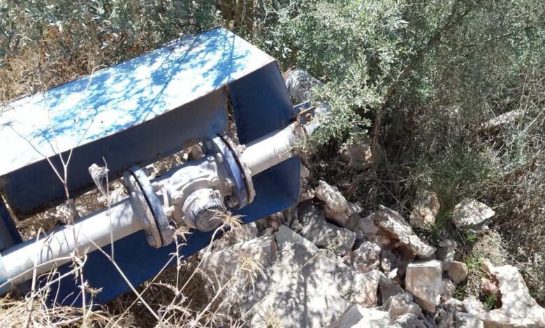 مؤسسة مياه لبنان الجنوبي: تدمير محطة مياه زوطر الغربية نتيجة اعتداءات العدو وباشرنا العمل لإعادة تأهيل المحطة